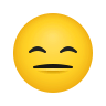 expressionless-face Emoji icons8