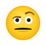 Face With Raised Eyebrow on Icons8