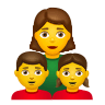 Family: Woman, Girl, Boy on Icons8