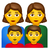 Family: Woman, Woman, Boy, Boy on Icons8