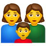 Family: Woman, Woman, Boy on Icons8
