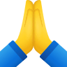 folded-hands Emoji icons8