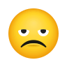 frowning-face Emoji icons8