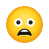 frowning-face-with-open-mouth Emoji icons8