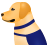 guide-dog Emoji icons8