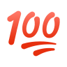hundred-points Emoji icons8