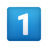 Keycap: 1 on Icons8