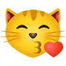 kissing-cat Emoji icons8