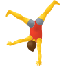 Man Cartwheeling on Icons8