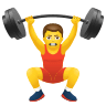 Man Lifting Weights on Icons8