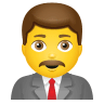 man-office-worker Emoji icons8