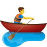 man-rowing-boat Emoji icons8