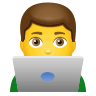 man-technologist Emoji icons8