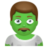 man-zombie Emoji icons8