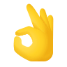 ok-hand Emoji icons8