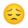 pensive-face Emoji icons8