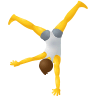 Person Cartwheeling on Icons8
