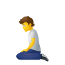 person-kneeling Emoji icons8