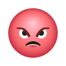 pouting-face Emoji icons8