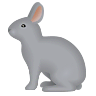 rabbit Emoji icons8