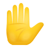raised-hand Emoji icons8