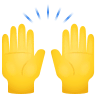 Raising Hands on Icons8