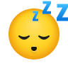 sleeping-face Emoji icons8