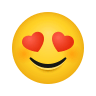 Smiling Face With Heart-Eyes on Icons8