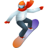 snowboarder Emoji icons8