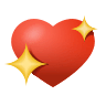 Sparkling Heart on Icons8