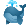 Spouting Whale on Icons8