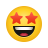 star-struck Emoji icons8