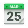 Tear-Off Calendar on Icons8