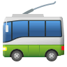 trolleybus Emoji icons8