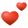 two-hearts Emoji icons8