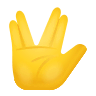 Vulcan Salute on Icons8