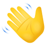 waving-hand Emoji icons8