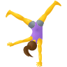 woman-cartwheeling Emoji icons8