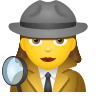 woman-detective Emoji icons8