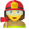 woman-firefighter Emoji icons8