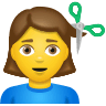 woman-getting-haircut Emoji icons8