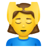 woman-getting-massage Emoji icons8
