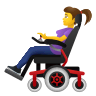 woman-in-motorized-wheelchair Emoji icons8