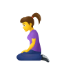 Woman Kneeling on Icons8