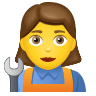 Woman Mechanic on Icons8