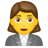 woman-office-worker Emoji icons8