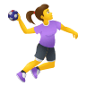 woman-playing-handball Emoji icons8