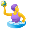 woman-playing-water-polo Emoji icons8