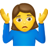 woman-shrugging Emoji icons8