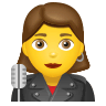 Woman Singer on Icons8